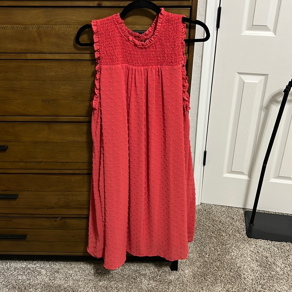 Maurice’s high neck sleeveless dress. Keyhole button in the back